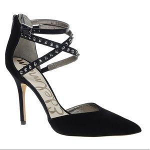 Sam Edelman Darla 4” heel Spiked Ankle wraps